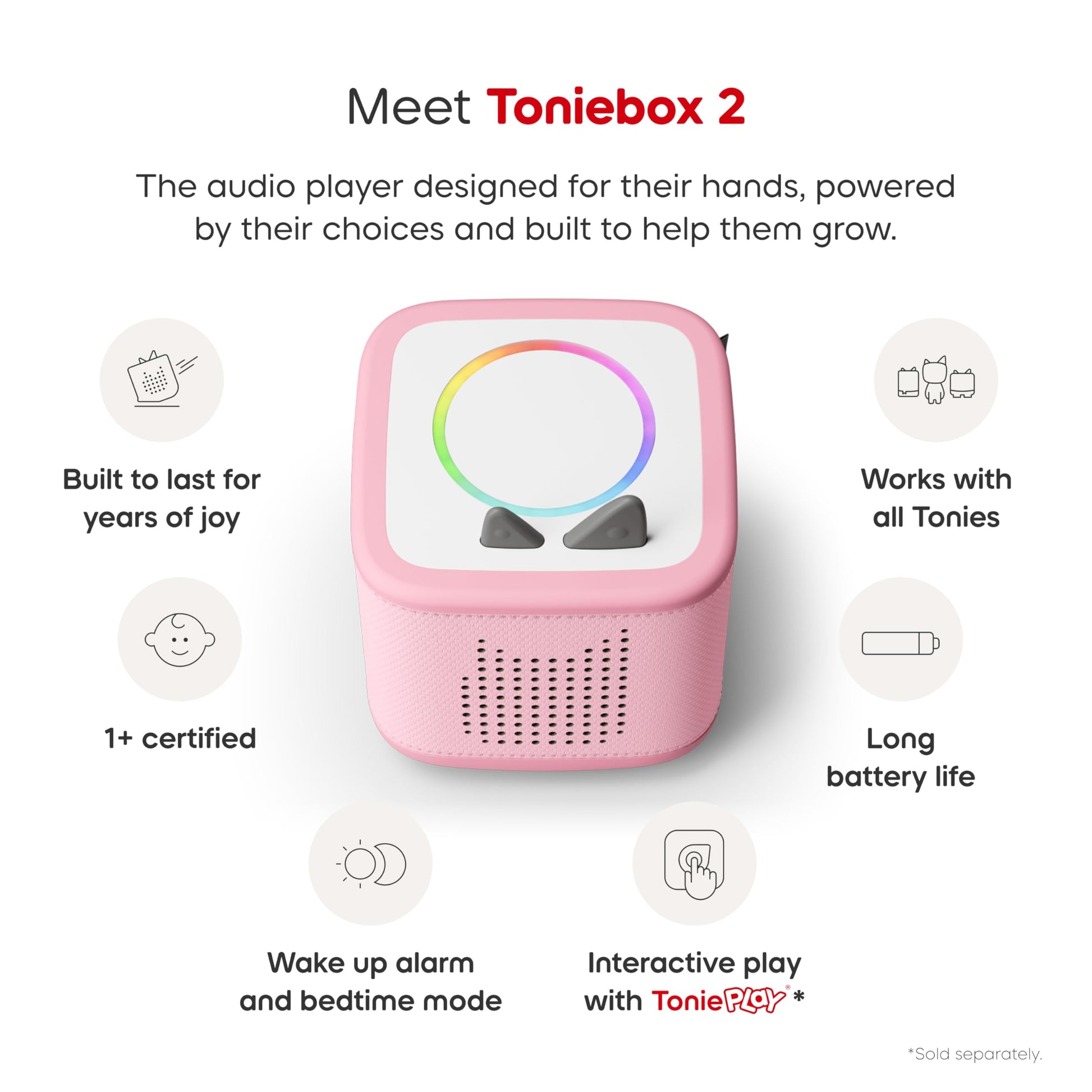 Moana audio character figurine included in the Tonies kids entertainment starter set