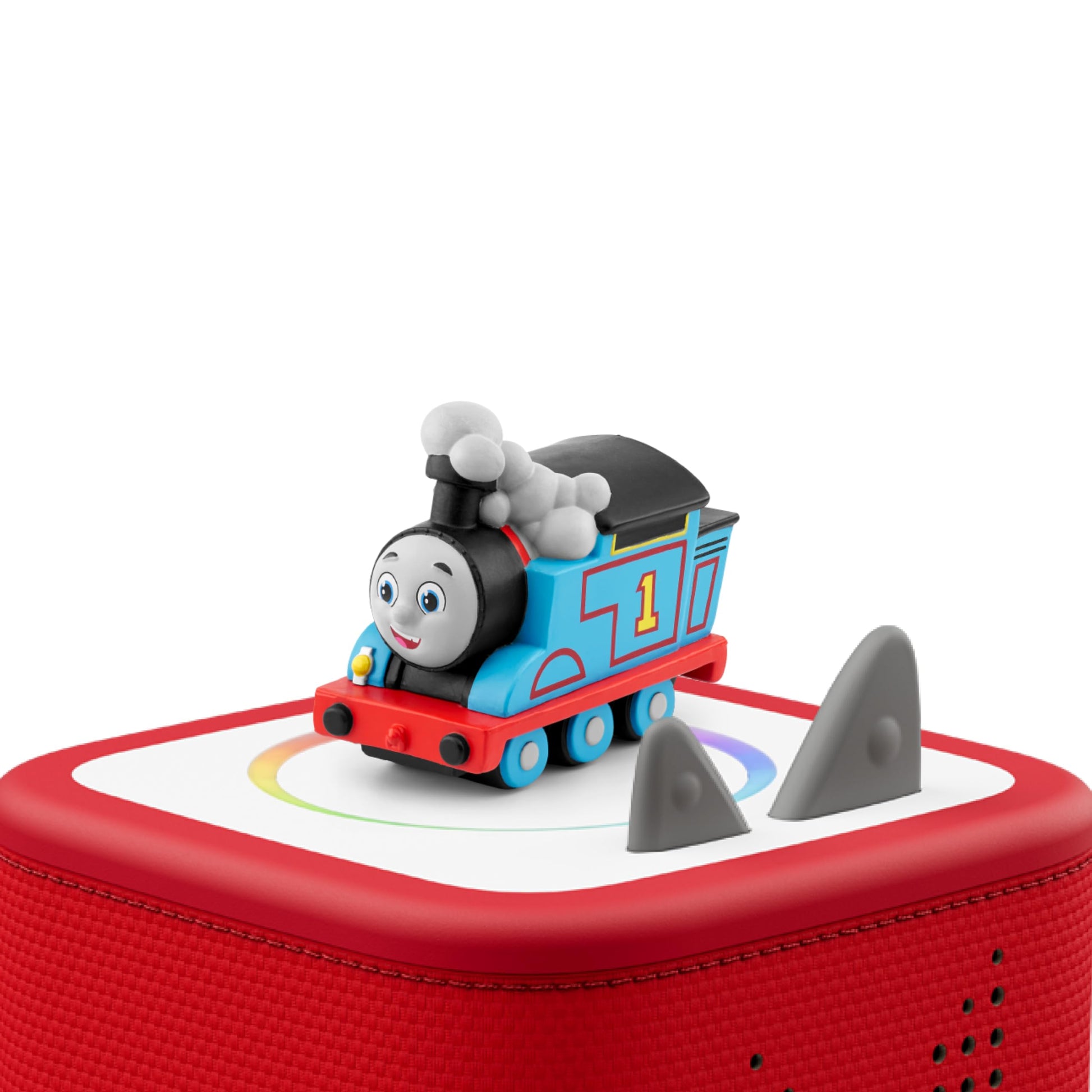 Side view of Thomas and Friends collectible character for kids audio players