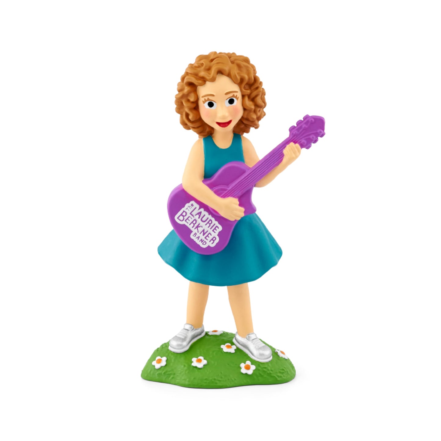 Screen free children educational music toy figurine close up detail view