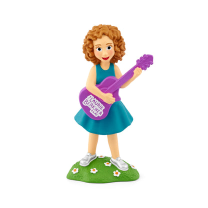 Screen free children educational music toy figurine close up detail view