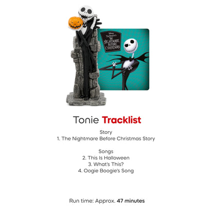Tonies USA imported authentic Jack Skellington educational audio character closeup