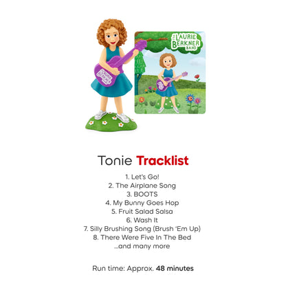 Laurie Berkner volume two toddler song toy figurine rear view layout