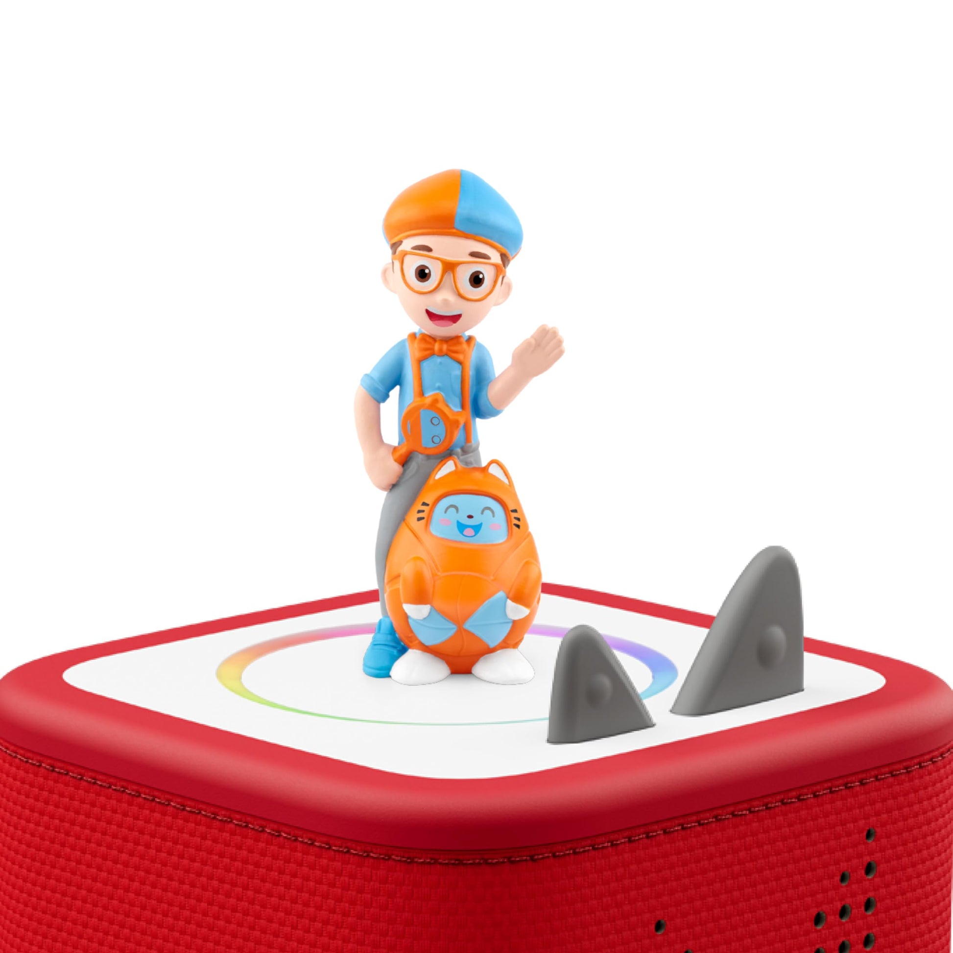 Blippi Toniebox character displaying detailed hand painted preschool toy design