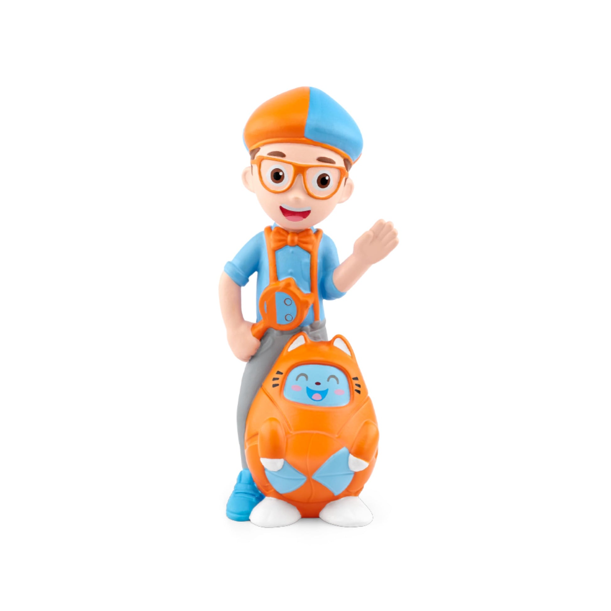 Moonbug Blippi audio play character showing bottom magnetic connection base
