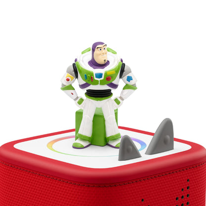 Tonies Buzz Lightyear collectible screen free character toy on clean backdrop
