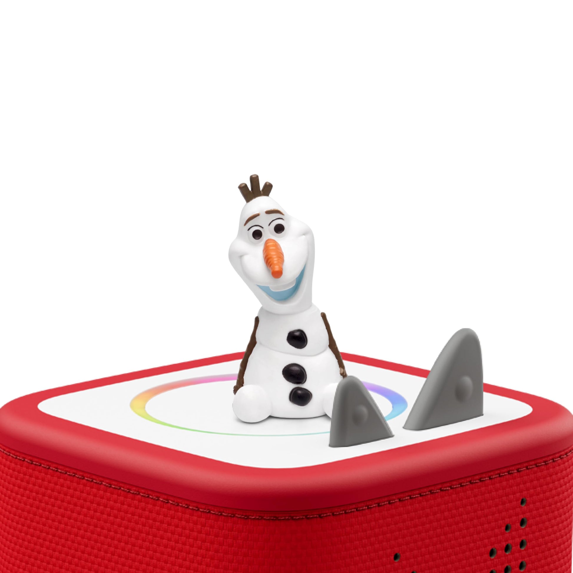 Authentic Tonies Olaf character figure standing ready for screen-free audio playback.