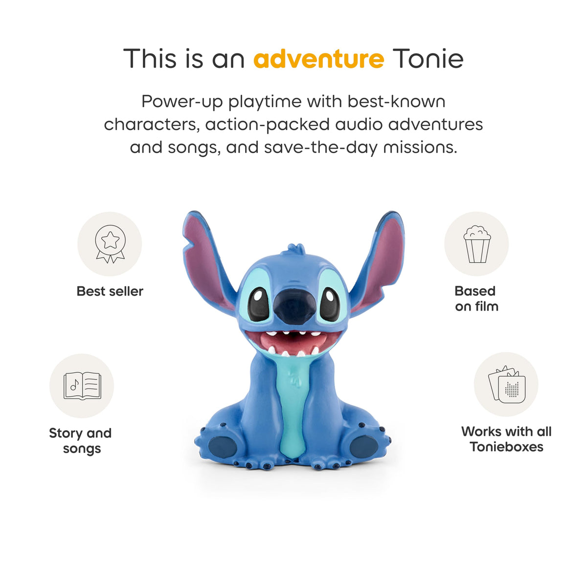 Premium imported screen free audio character toy for kids