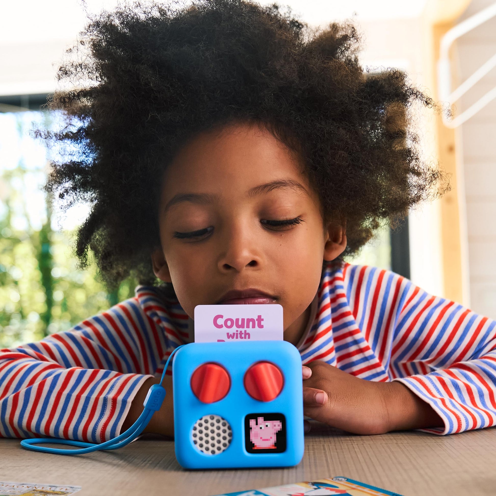 Six card audio starter pack bundle for preschool children laid out neatly