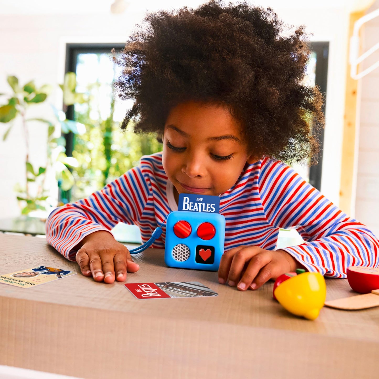Authentic imported kids Bluetooth speaker with USB-C charging cable and user guide