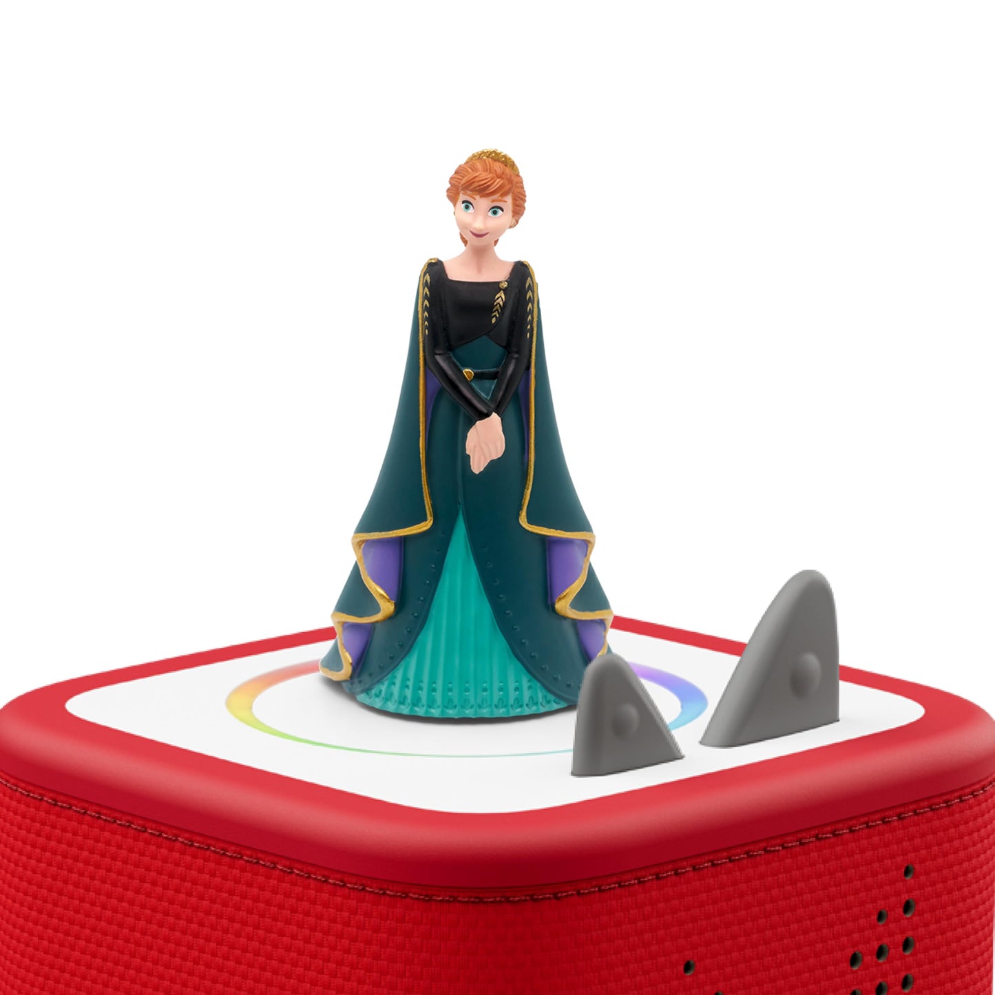 Tonies Anna audio character highlighting magnetic base for Toniebox connection