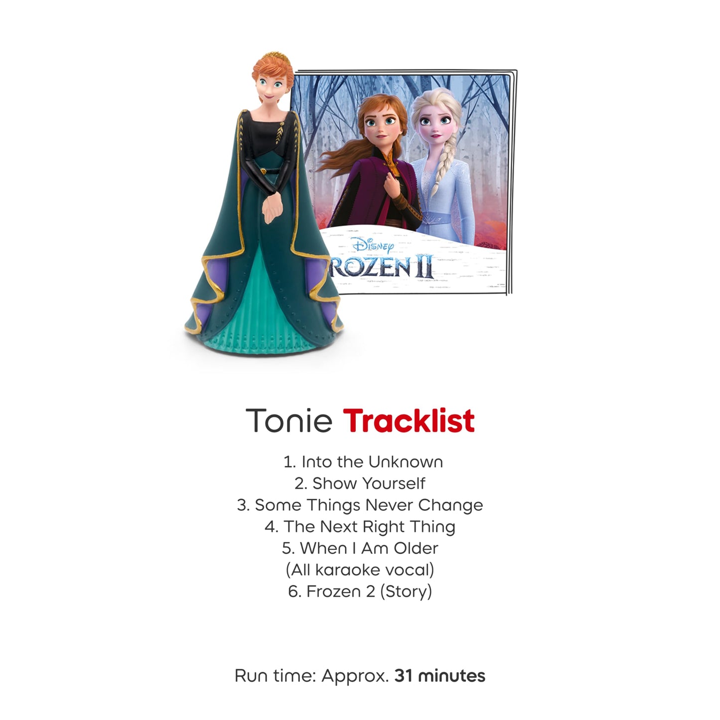Tonies Anna screen free audio figurine ready for storytime and independent play