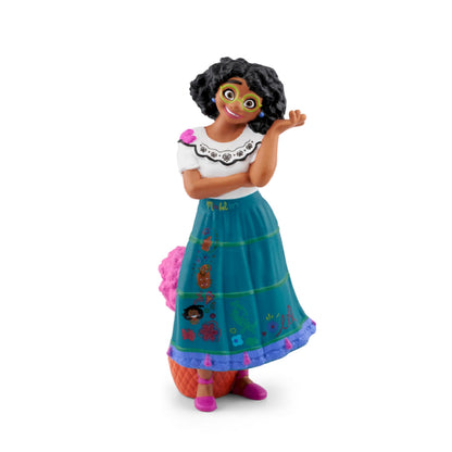 Close up of the imported Tonies Encanto story time toy showing child friendly durable design.