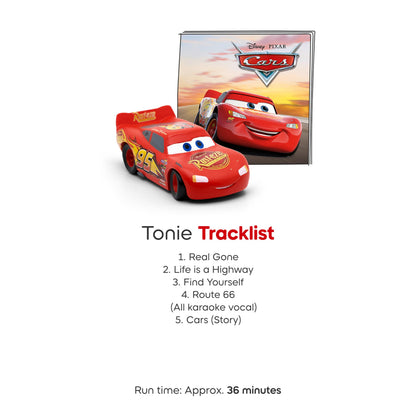 Tonies Lightning McQueen educational storytelling figurine side view