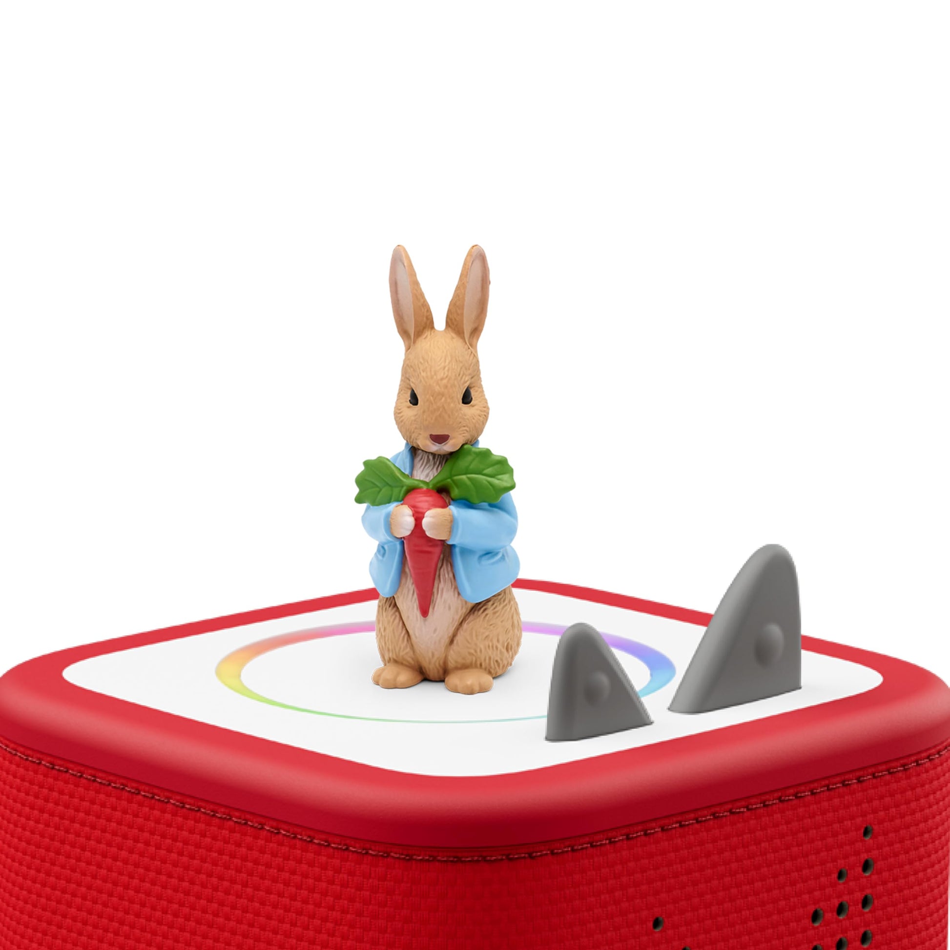 Beatrix Potter audio toy character showing the side profile of the durable physical figurine