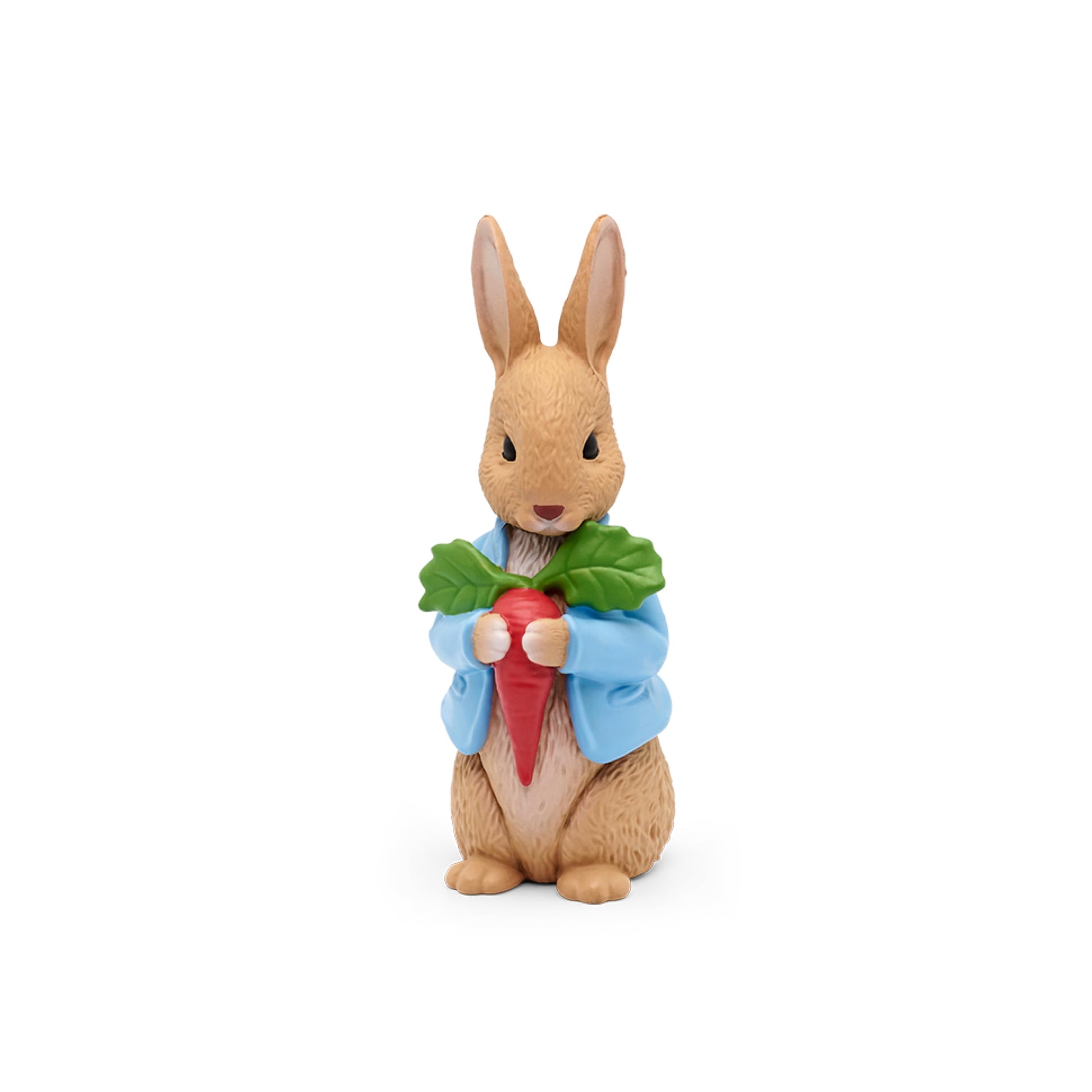 Tonies storytelling toy figurine placed securely on a compatible audio speaker setup