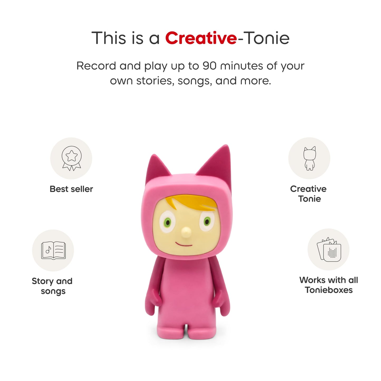Durable plastic custom voice recording toy for kids entertainment