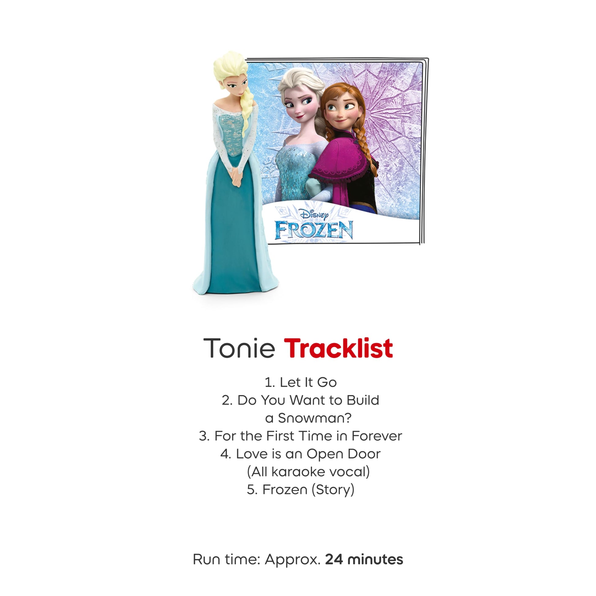 Tonies Elsa collection toy showcasing interactive storytelling features for toddlers