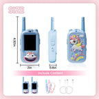 Premium imported Kahopy pink unicorn interactive video communicator set in retail packaging view