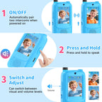 MINIBEAR toddlers electronic adventure gadgets side angle showing durable shockproof design for outdoor hiking