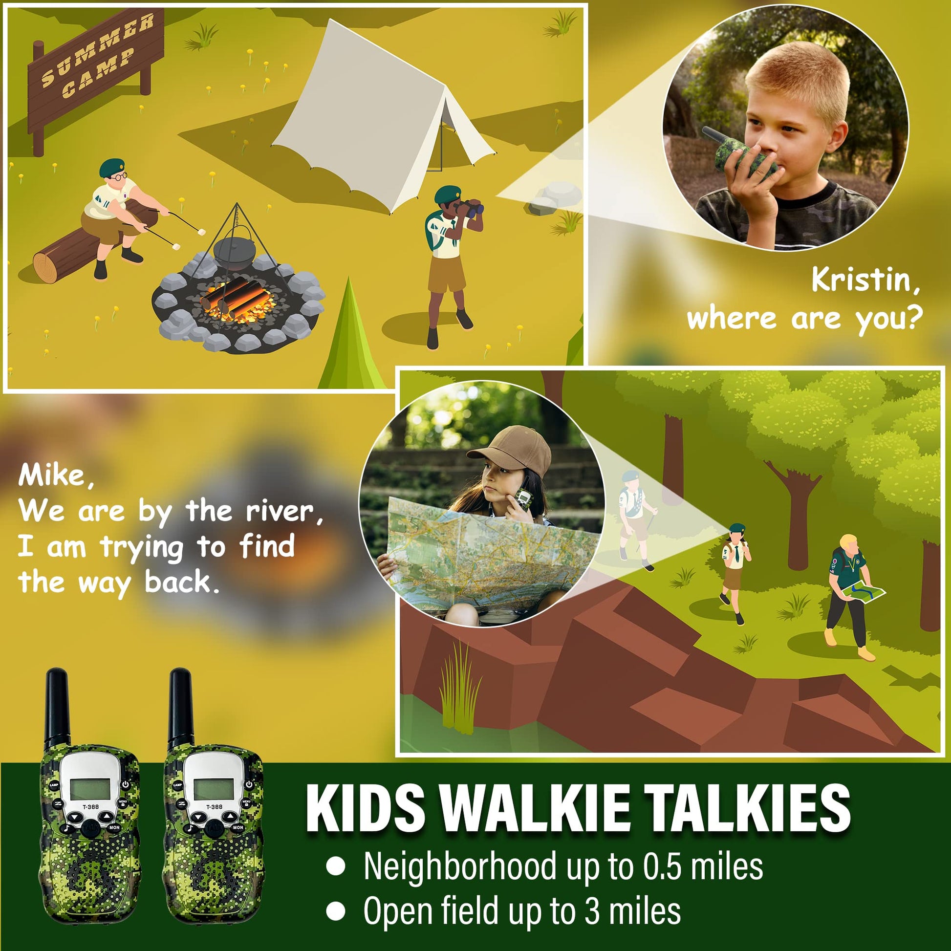 Tactical navigation compass and safety whistle included in the nature exploration bundle.
