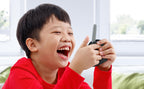 Authentic eKids Star Wars walkie talkies showing the packaging box details and age rating