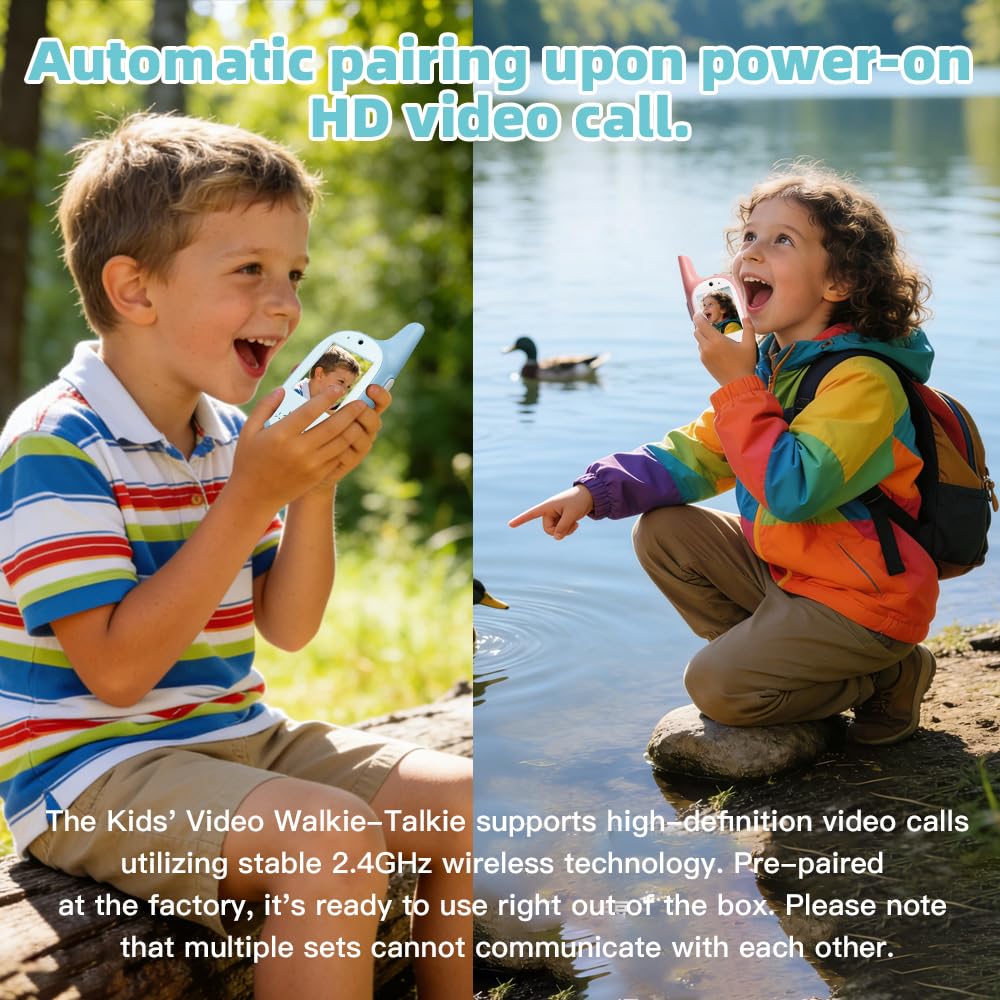 Authentic USA imported JGYXQYD child communication devices packaged together as a premium holiday gift set