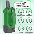 Packaging box of the Gowtimly five channel two way radio set for children showing age recommendations