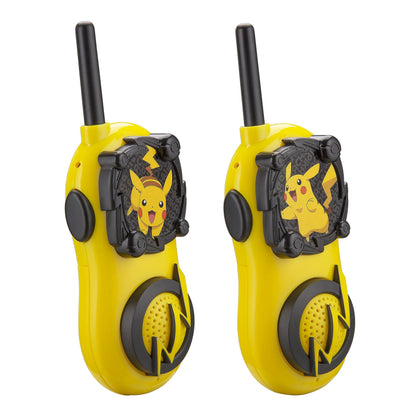 LED power indicator light close up on top of the yellow Pokemon radio unit