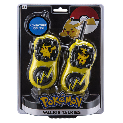 Adjustable volume controls and battery compartment configuration details on eKids walkie talkie