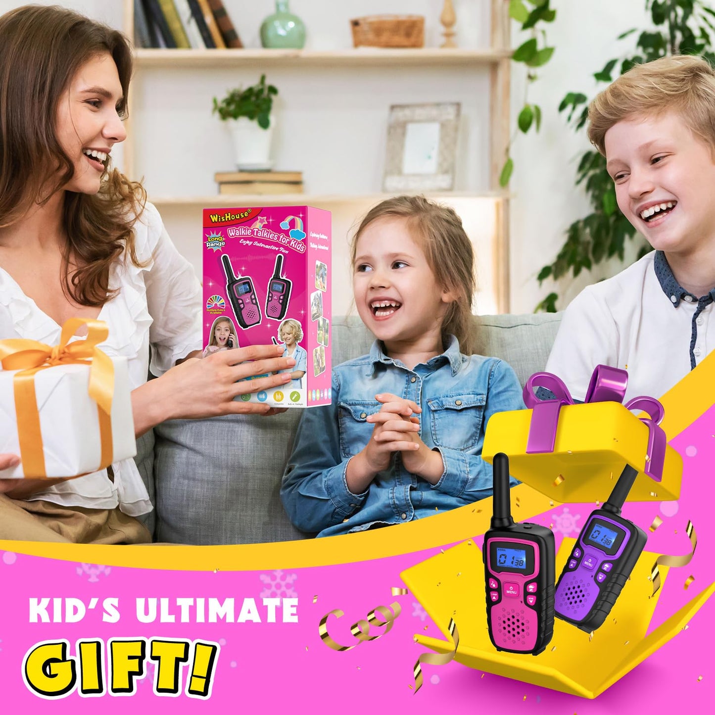WisHouse adventure gear for girls showing side profile and compact ergonomic design
