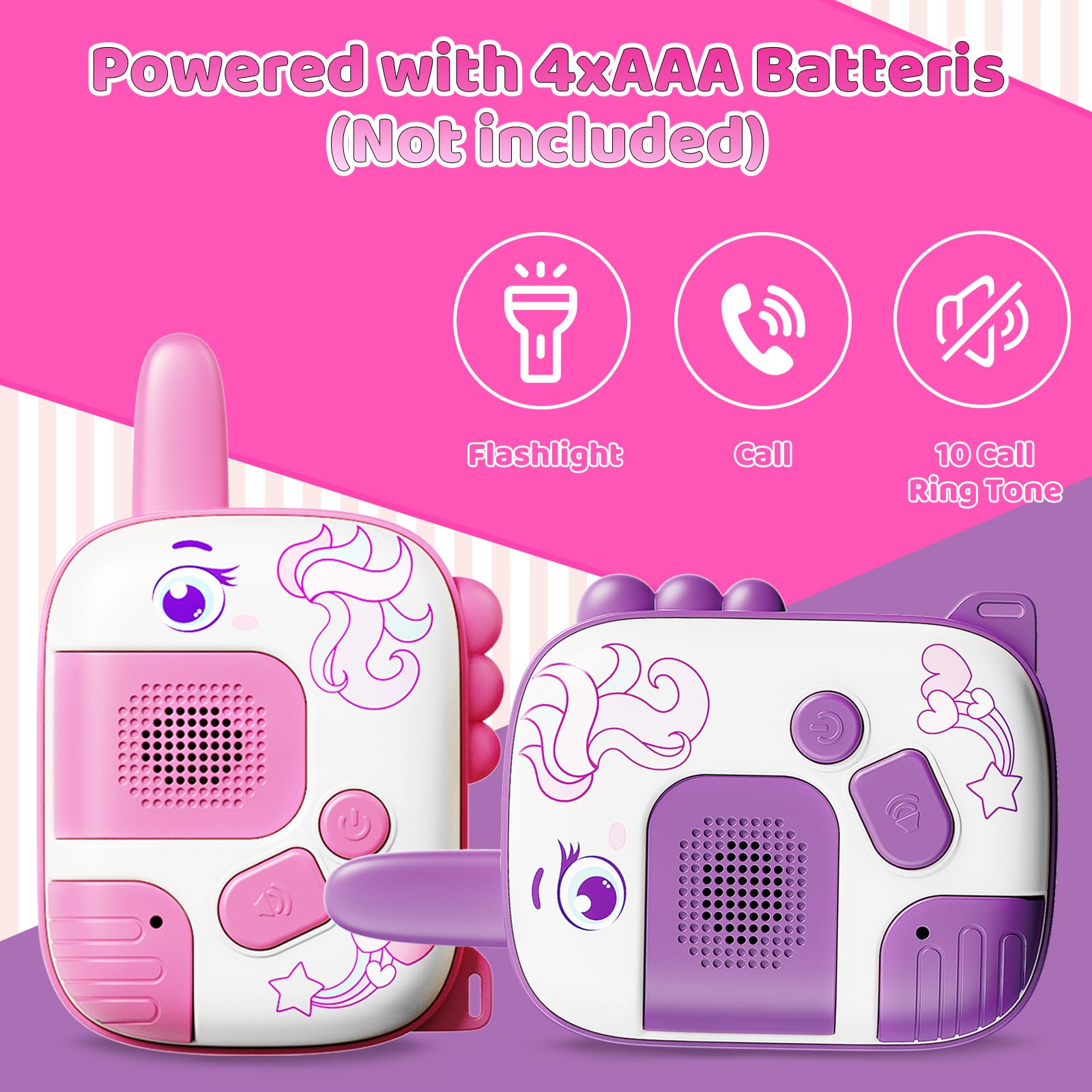 Handheld outdoor communication devices with compact shape for small hands