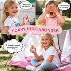 Handheld children smart walkie talkies with built in camera lenses