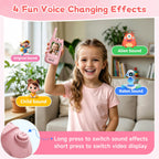 Rechargeable visual intercom toy for family camping and hiking games