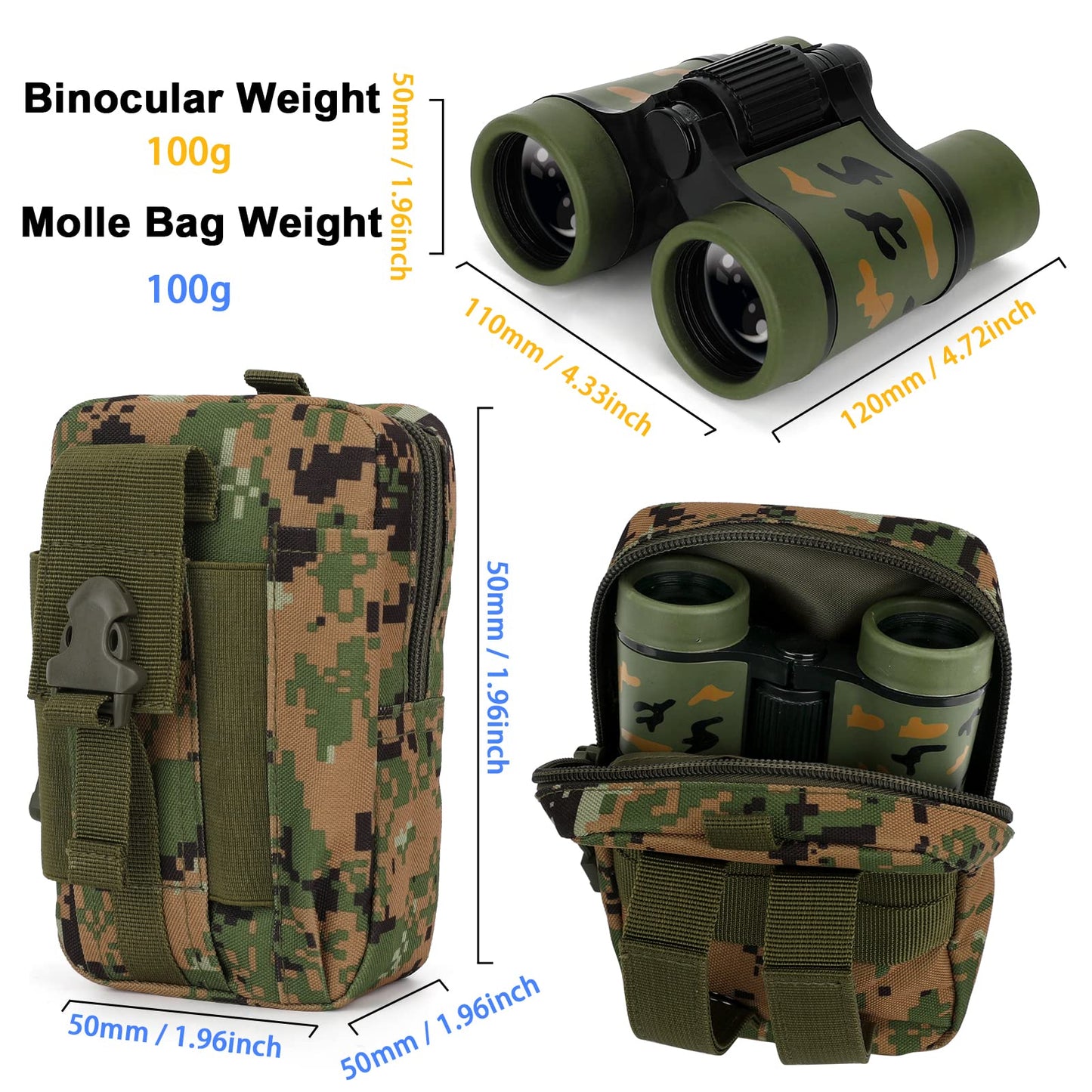 Aikmi children communication toy showcasing the built in top flashlight