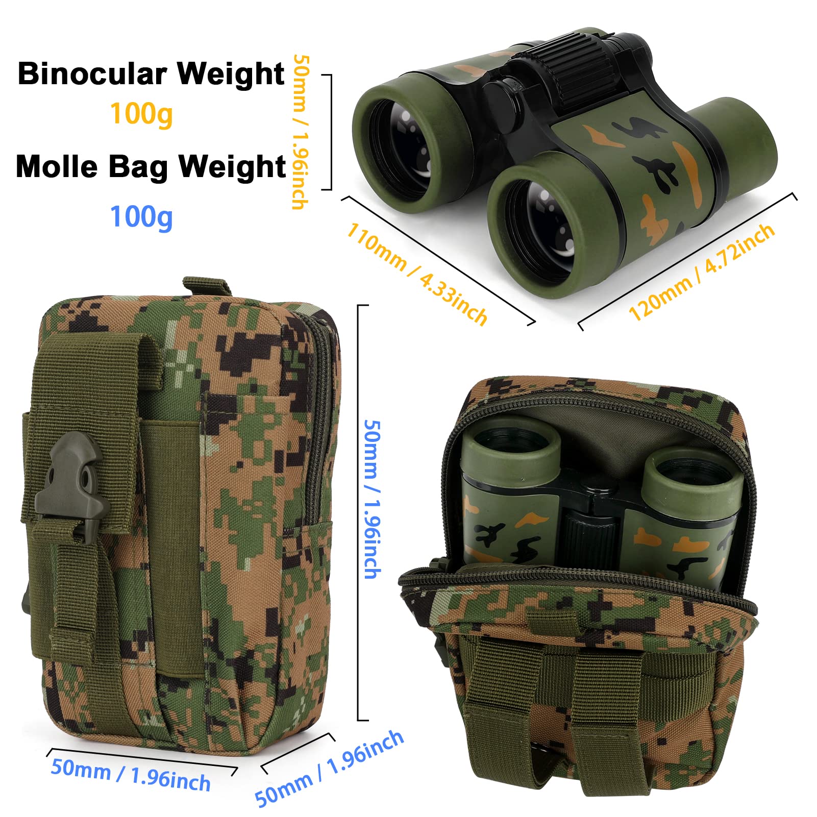 Aikmi children communication toy showcasing the built in top flashlight