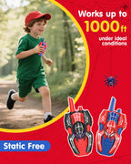 Humzo children two way radios showing the lightweight sixty gram design held by a child