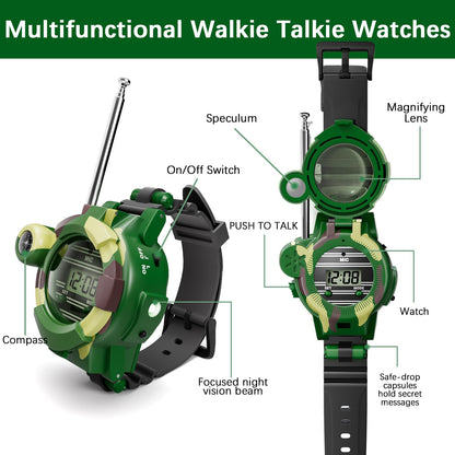 Sportsvoutdoors kids walkie talkie watch packaging box view