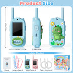 FHskFH children two way radio display showing real time video communication feature