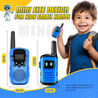 Side view of kid friendly walkie talkie showcasing anti slip textured grip paneling