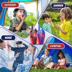 Spider design children communication toy highlighting the simple push to talk button feature