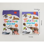 Child using finger to press touch-sensitive audio page in Eolythra book
