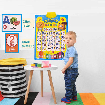 Top control panel showing volume and mode selection for poster