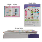 Educational Eolythra sound book interior page layout with 300 plus words