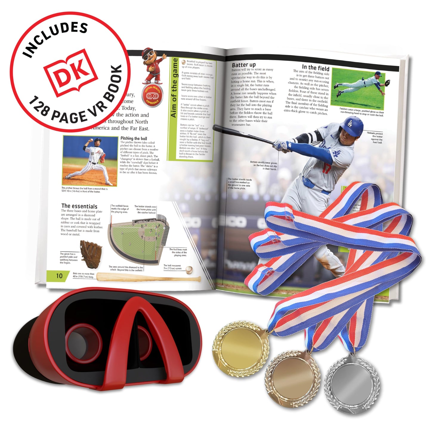 Educational VR goggles for smartphone immersive sports play