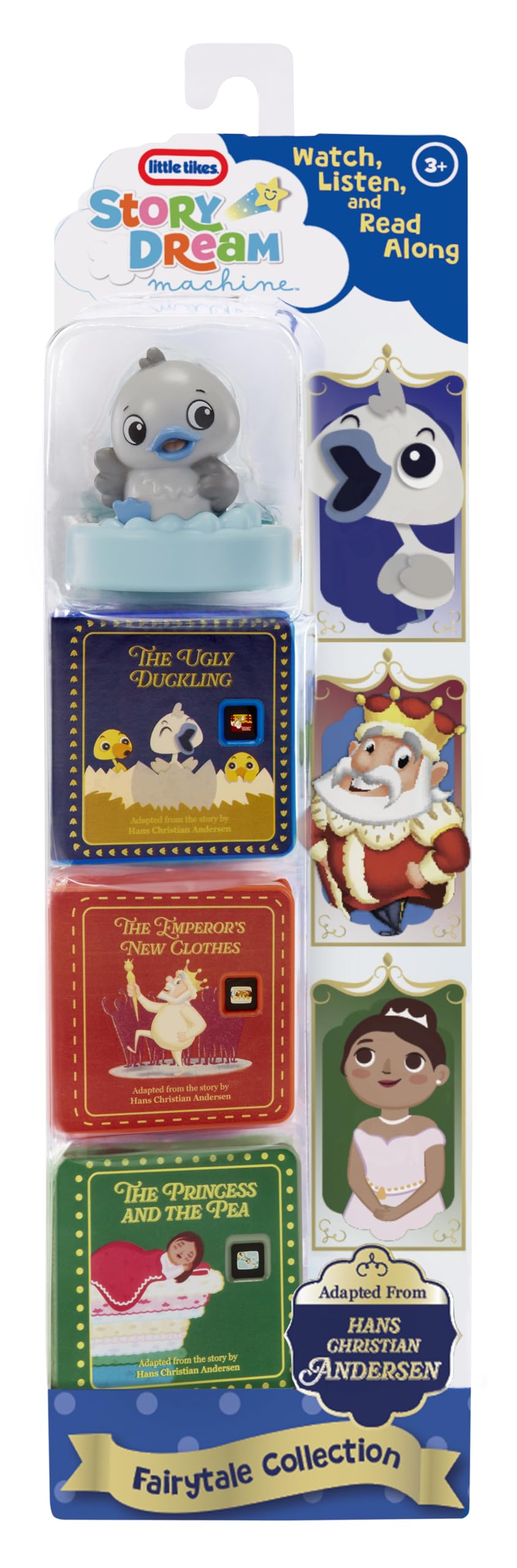 Close up of Little Tikes Emperor's New Clothes story cartridge