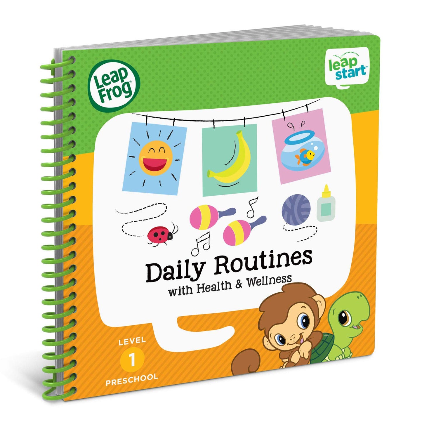 Internal layout showing circle time emotion activity in LeapFrog book