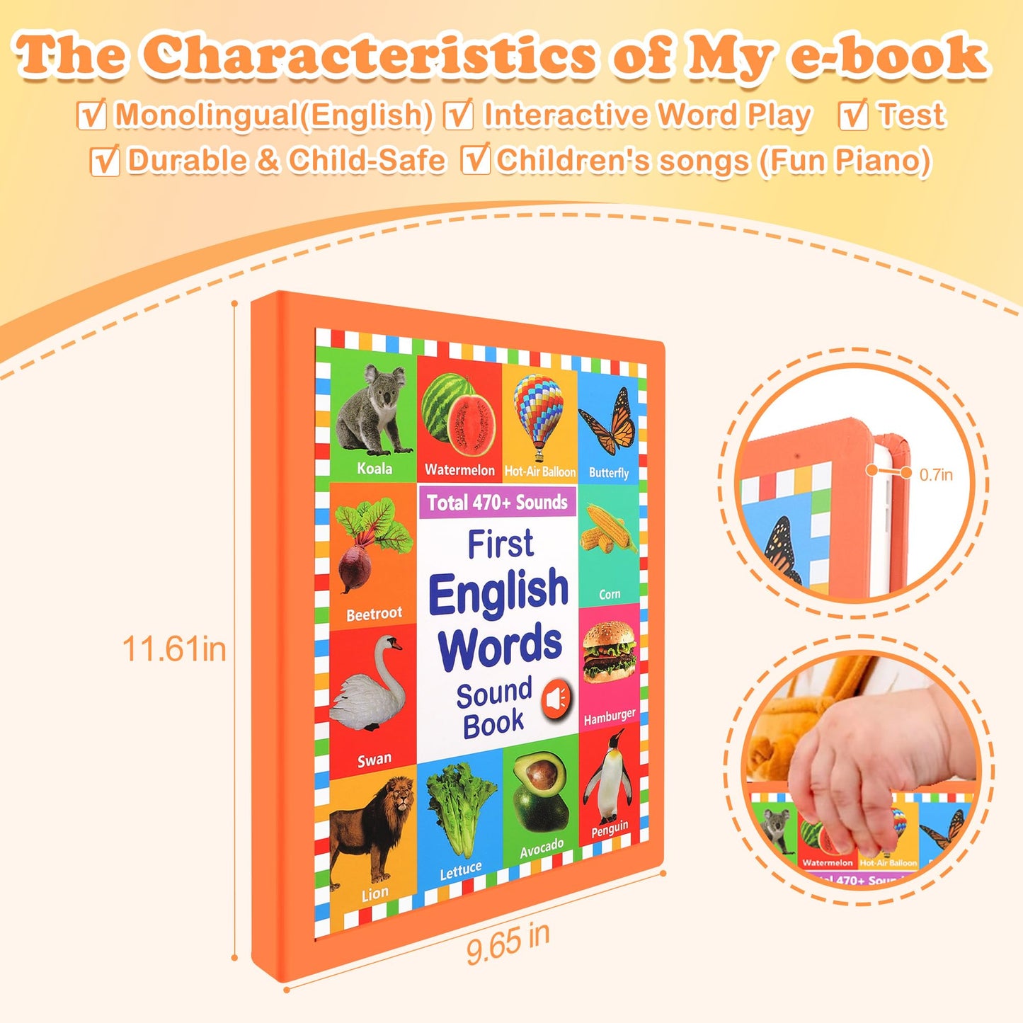Uoboder educational gift for toddlers ages 3 to 6