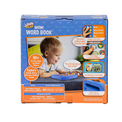 Packaging of authentic Ekids Blippi interactive book