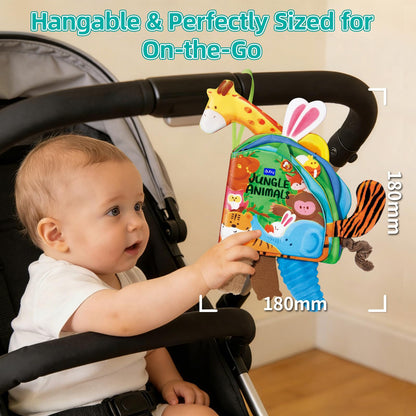 Detailed view of baby-safe hypoallergenic fabric texture