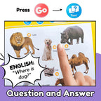 Zeenkind educational electronic toy demonstrating 300 words vocabulary learning